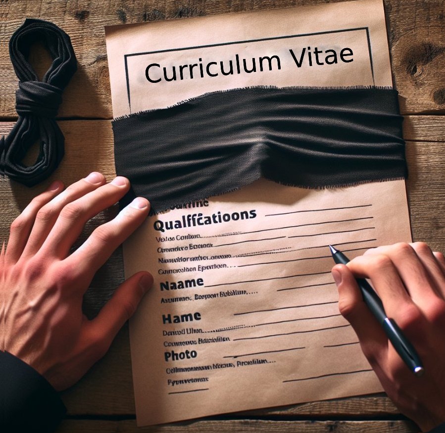 ¿Qué es un Curriculum Vitae Ciego?